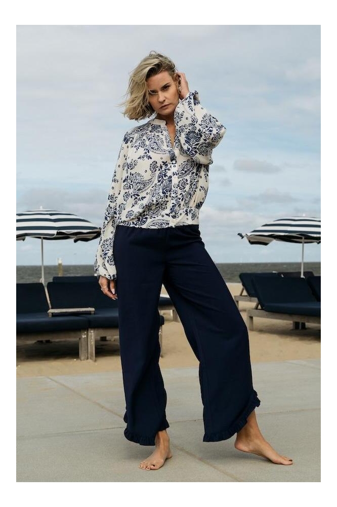 NANNES BLOUSE SU25 20 006 JEANS FLOWER